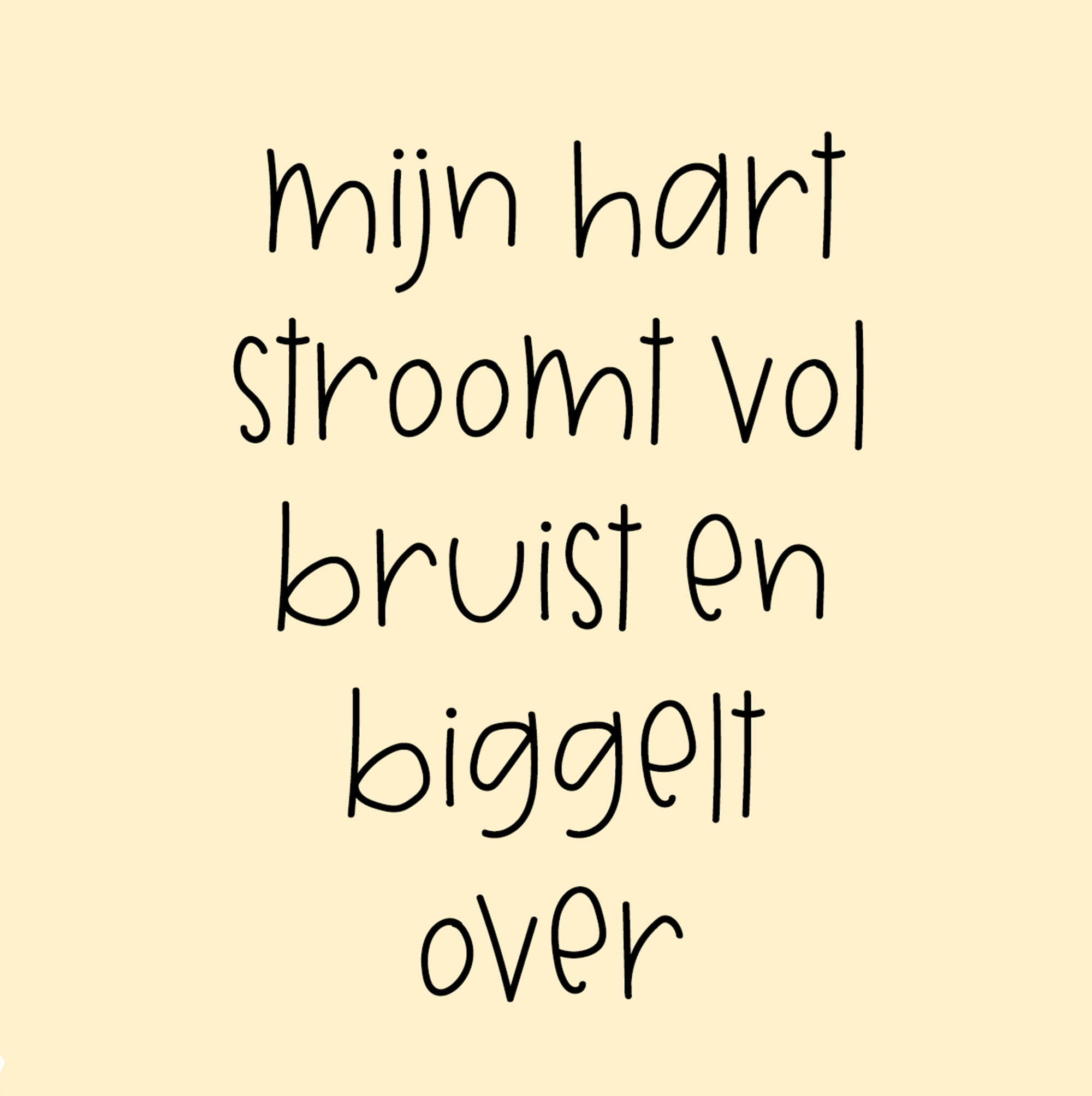 kaart biggelen