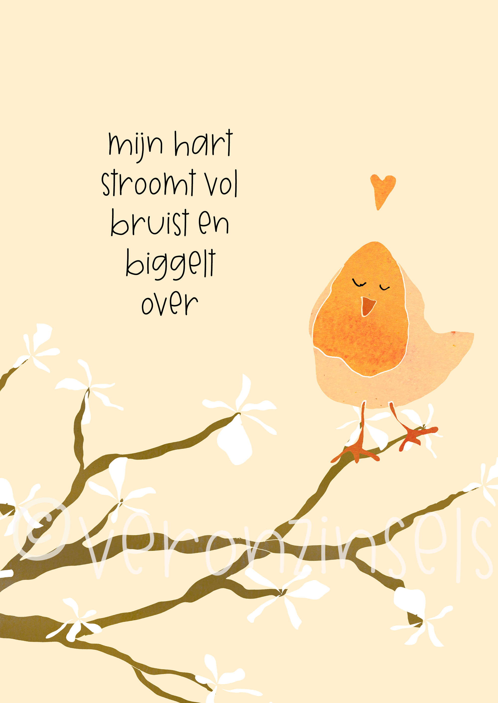 kaart biggelen
