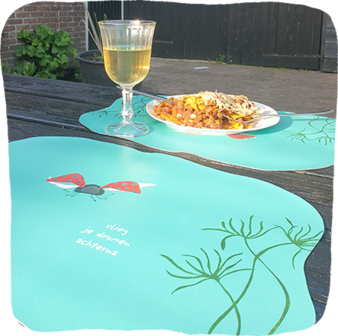 placemat je onkruid
