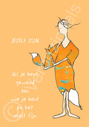 kaart jezelf zijn