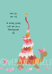 kaart feestgevoel