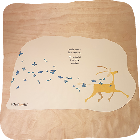 placemat nooit meer iets moeten