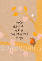 kraft kaart klein