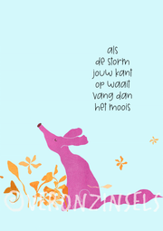kaart de storm
