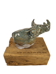 blauwe neushoorn