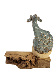 blauwe giraffe