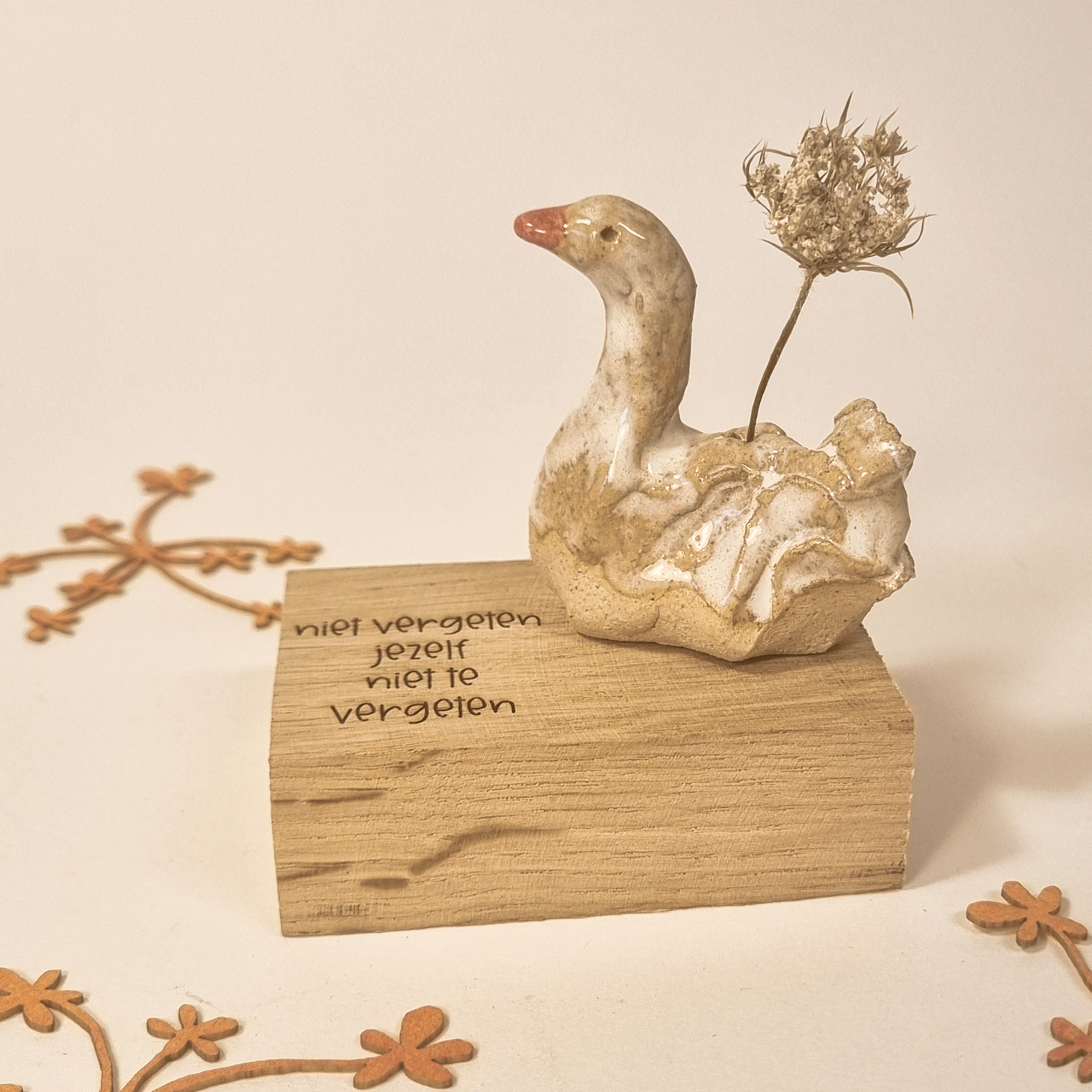 miniatureluurtje zwaan