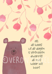 kaart de haast