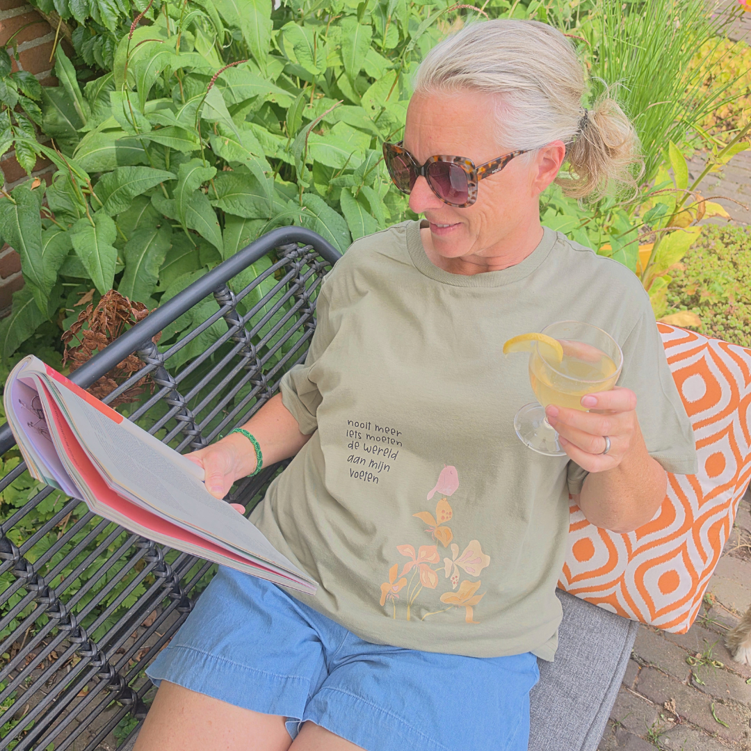t-shirt nooit meer iets moeten