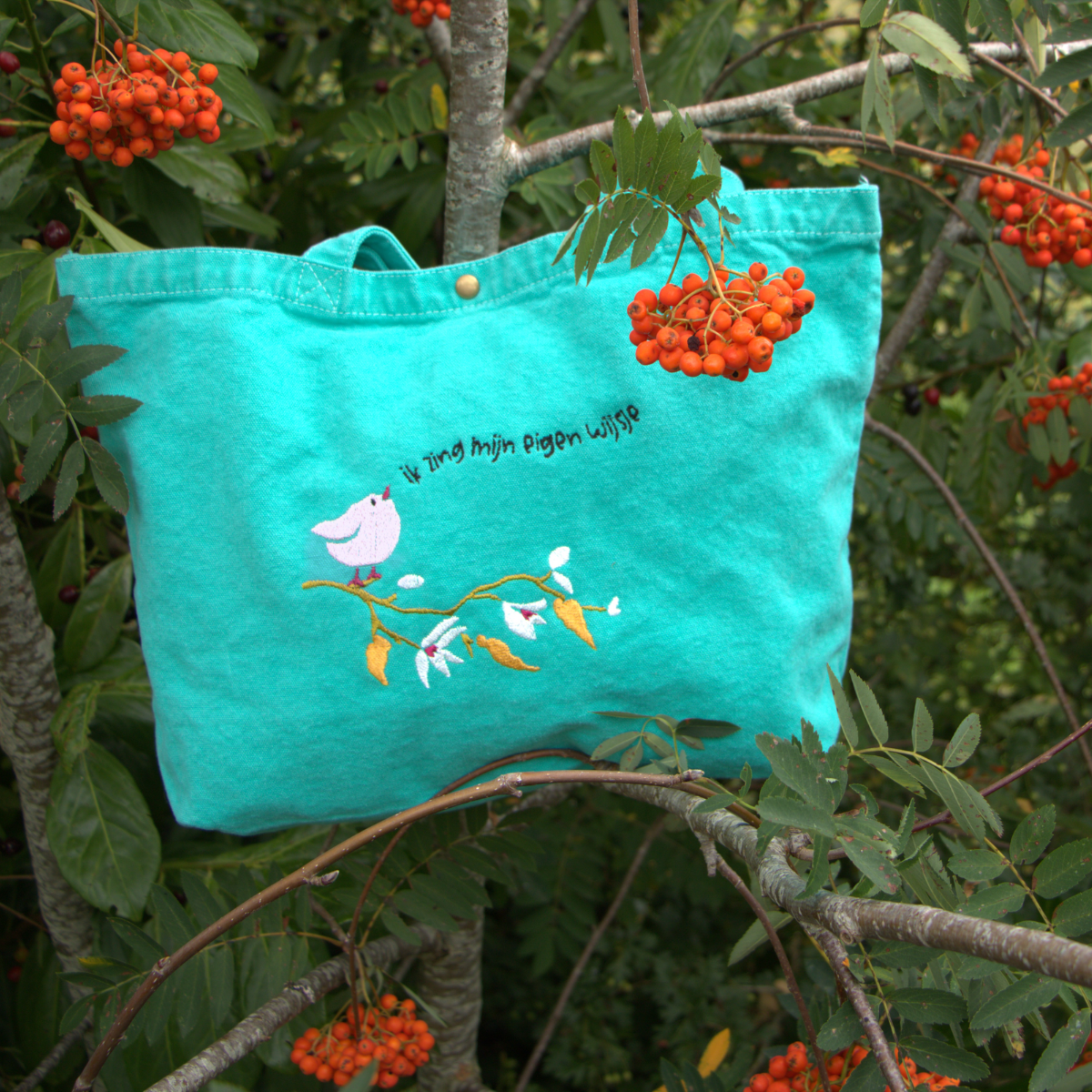 canvas tas eigenwijsje