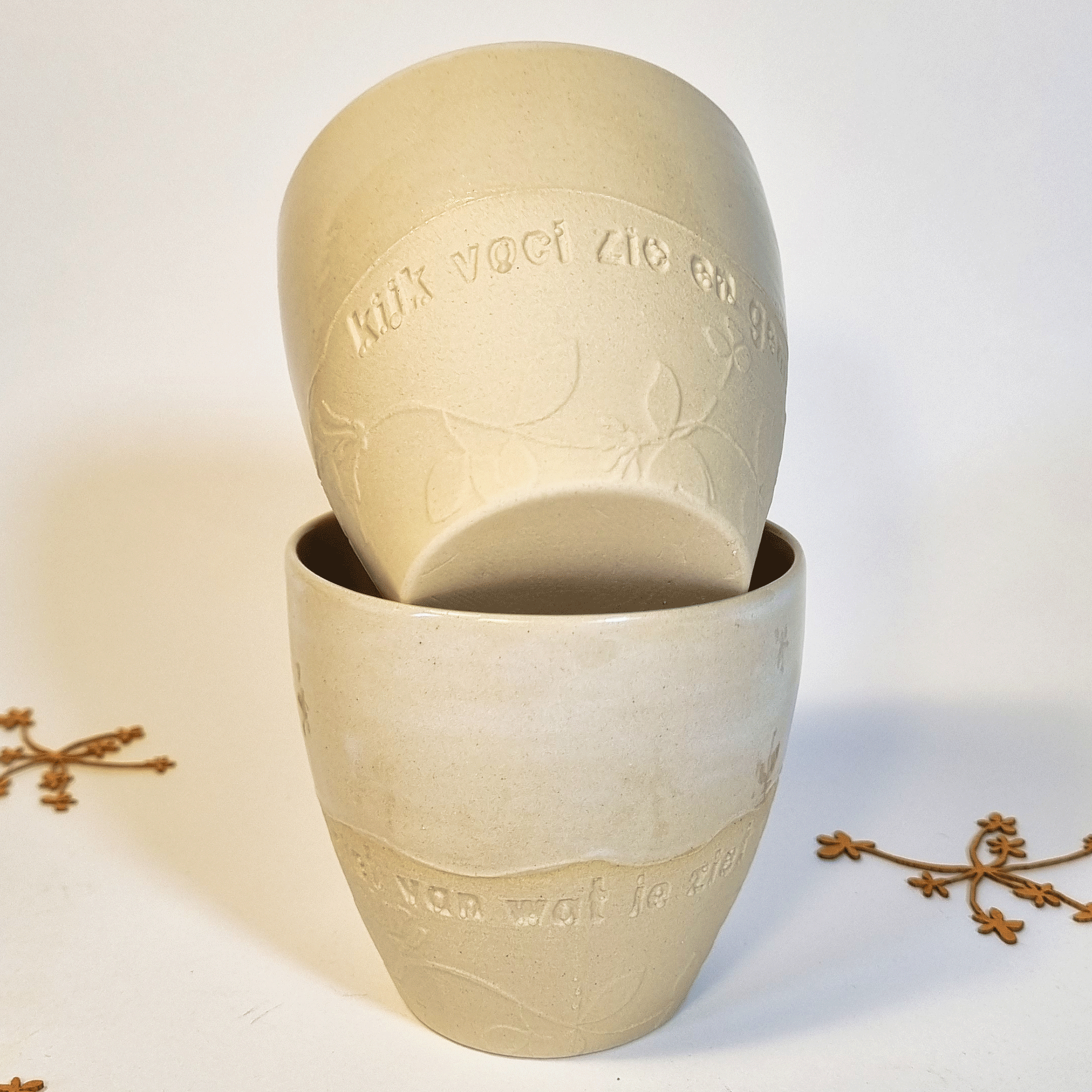 goedezin mok groot kijk