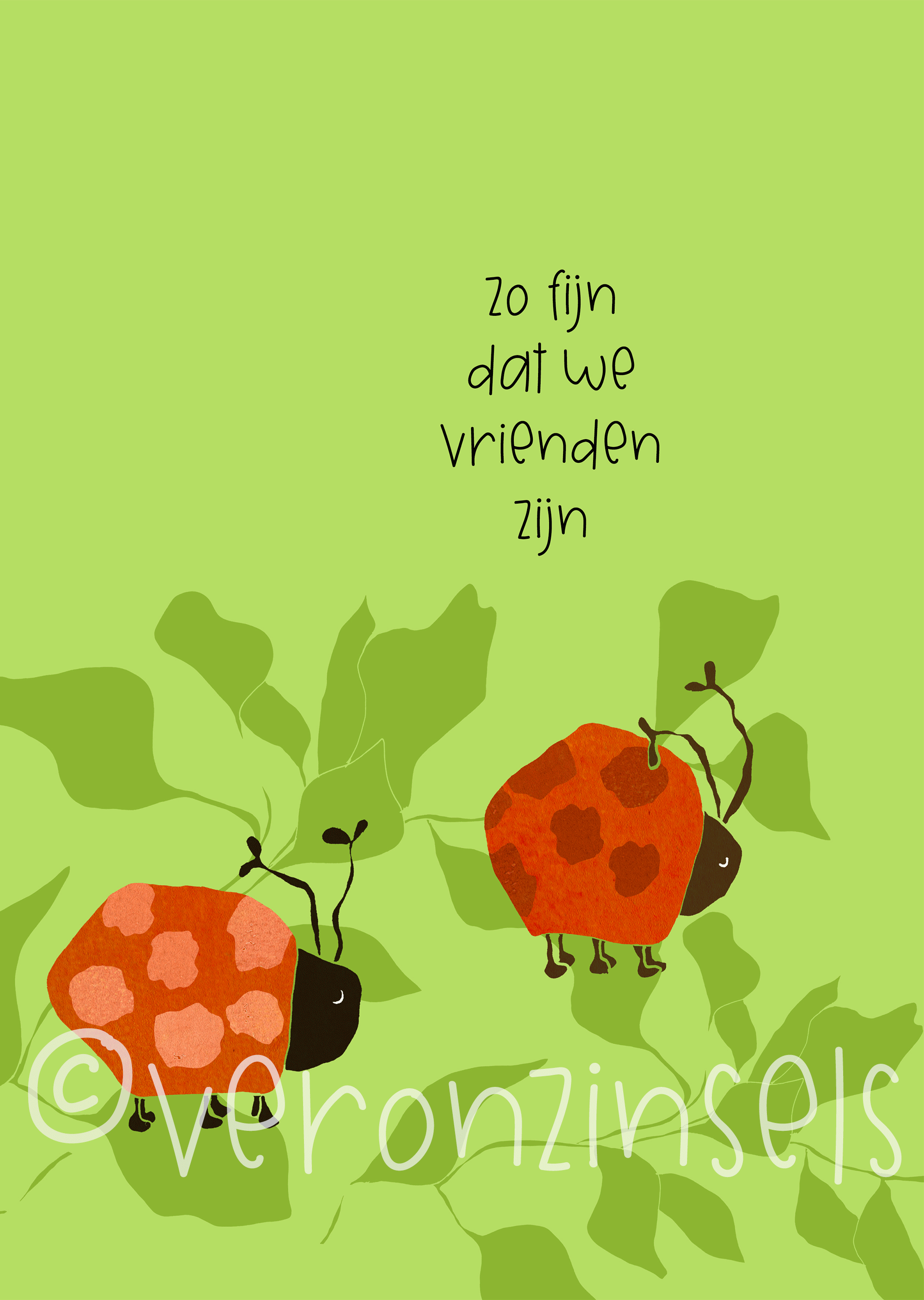 kaart vrienden