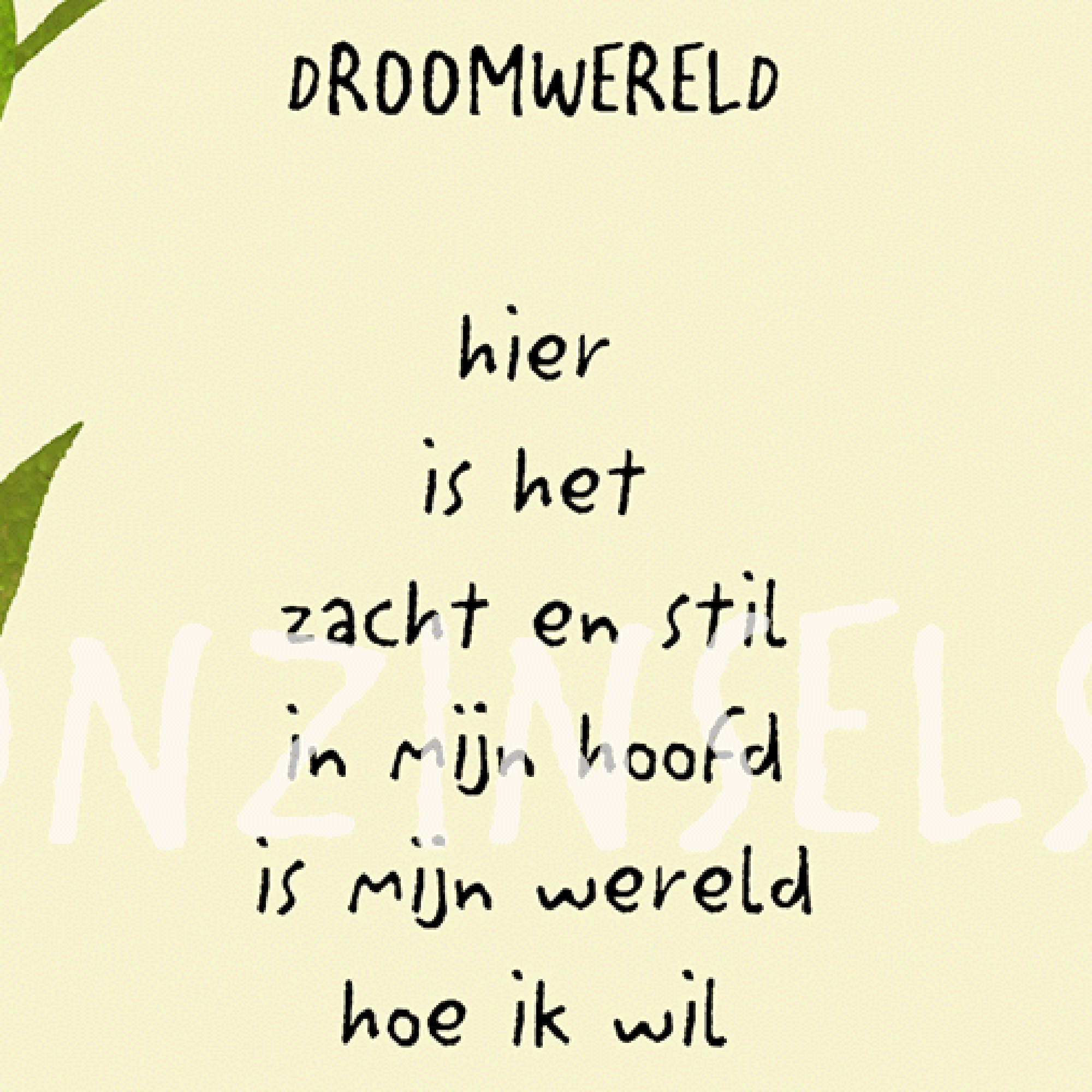 kaart droomwereld