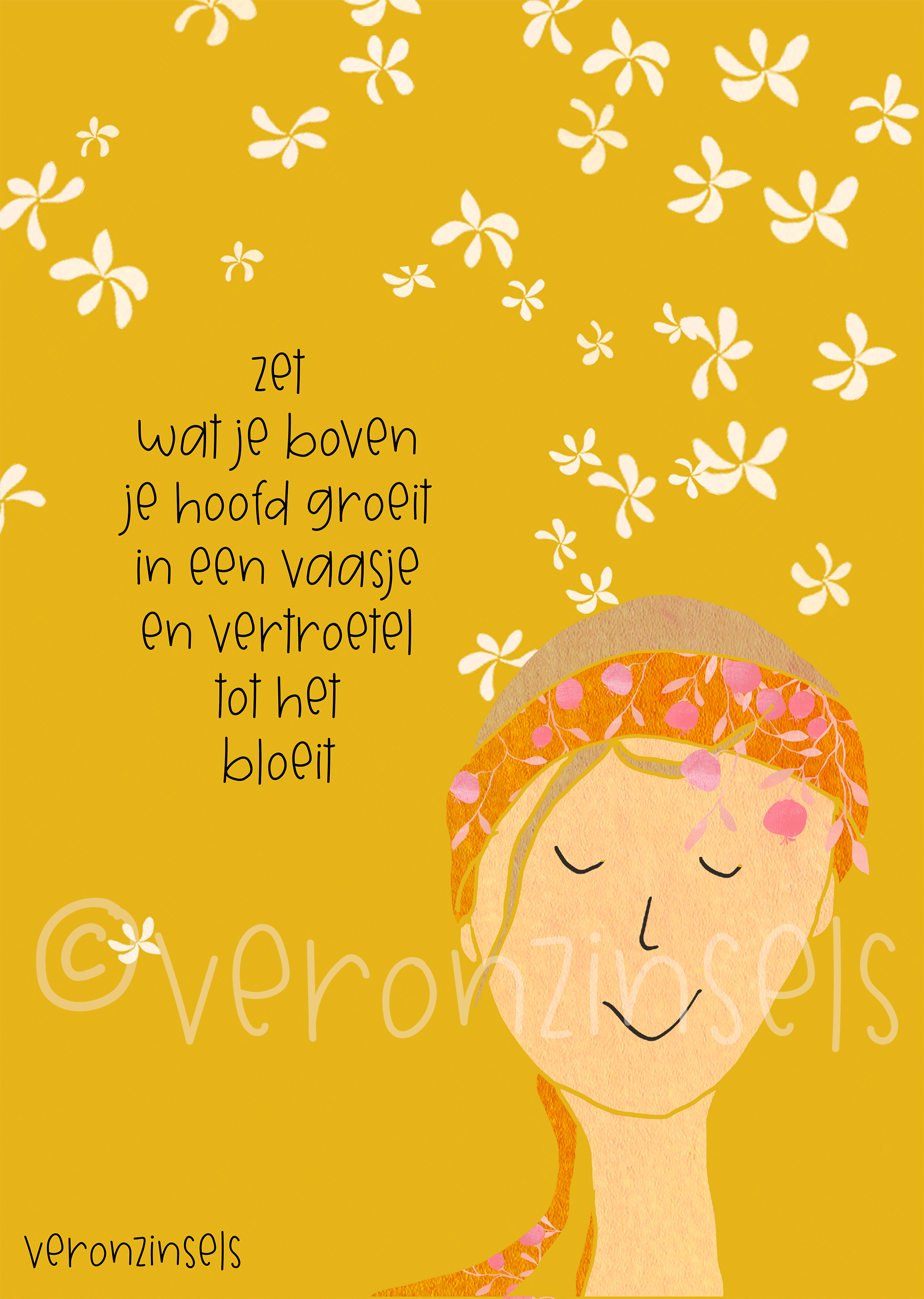 poster boven je hoofd