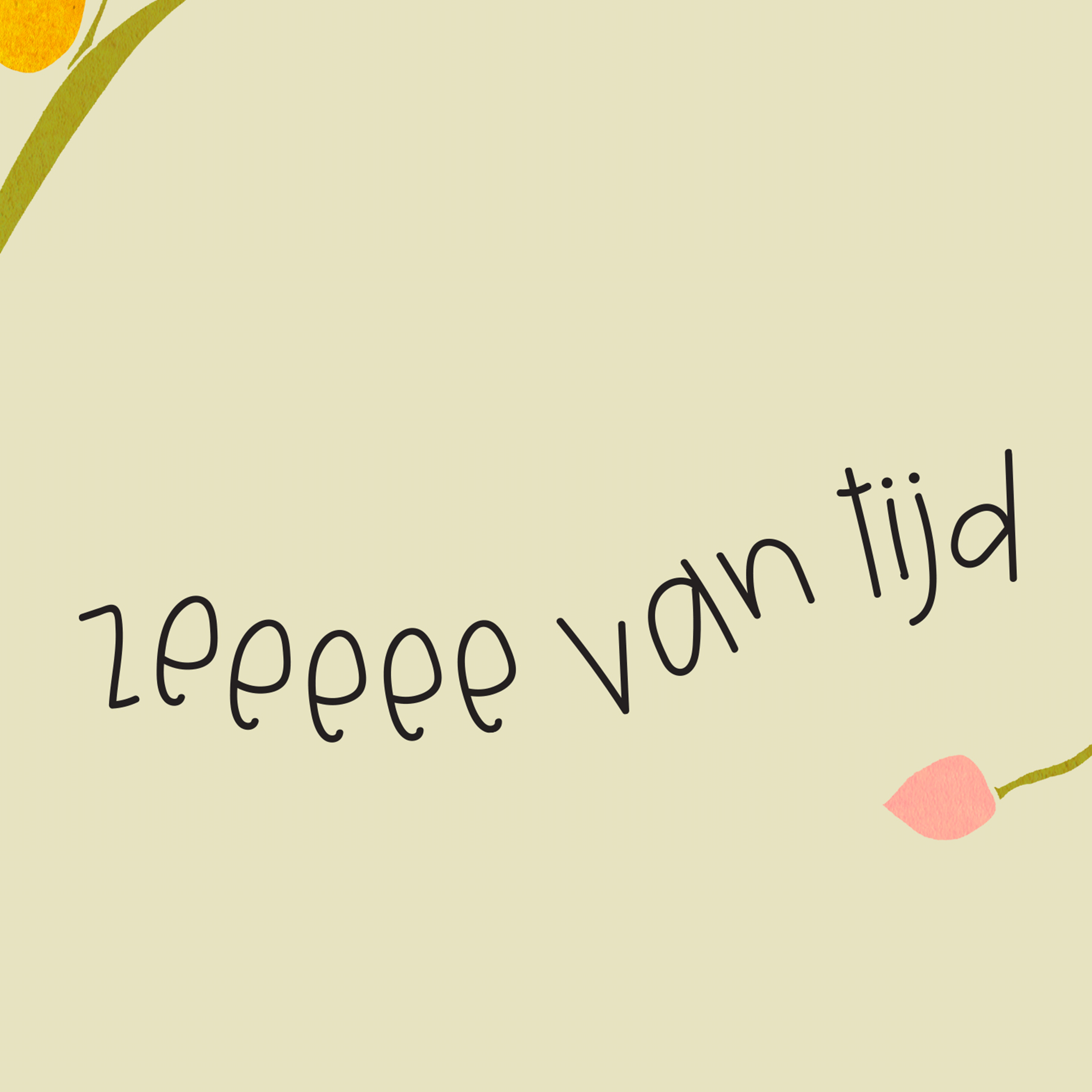 kaart zeeeee van tijd