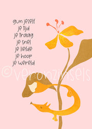 kaart gun jezelf