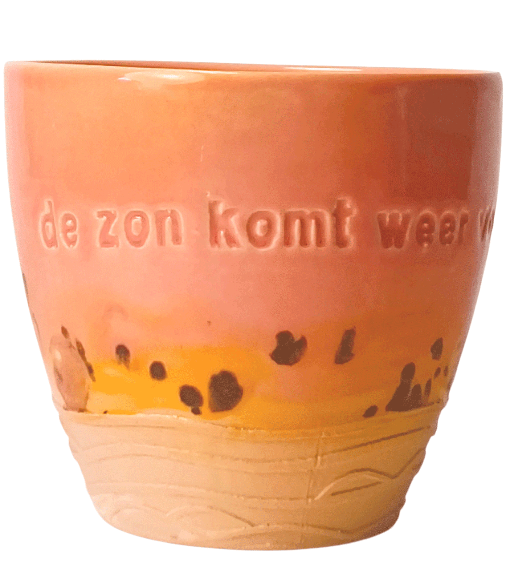 zin-zee-zijn-mok de zon komt weer voor de dag