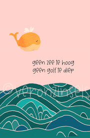 kaart hoge golven