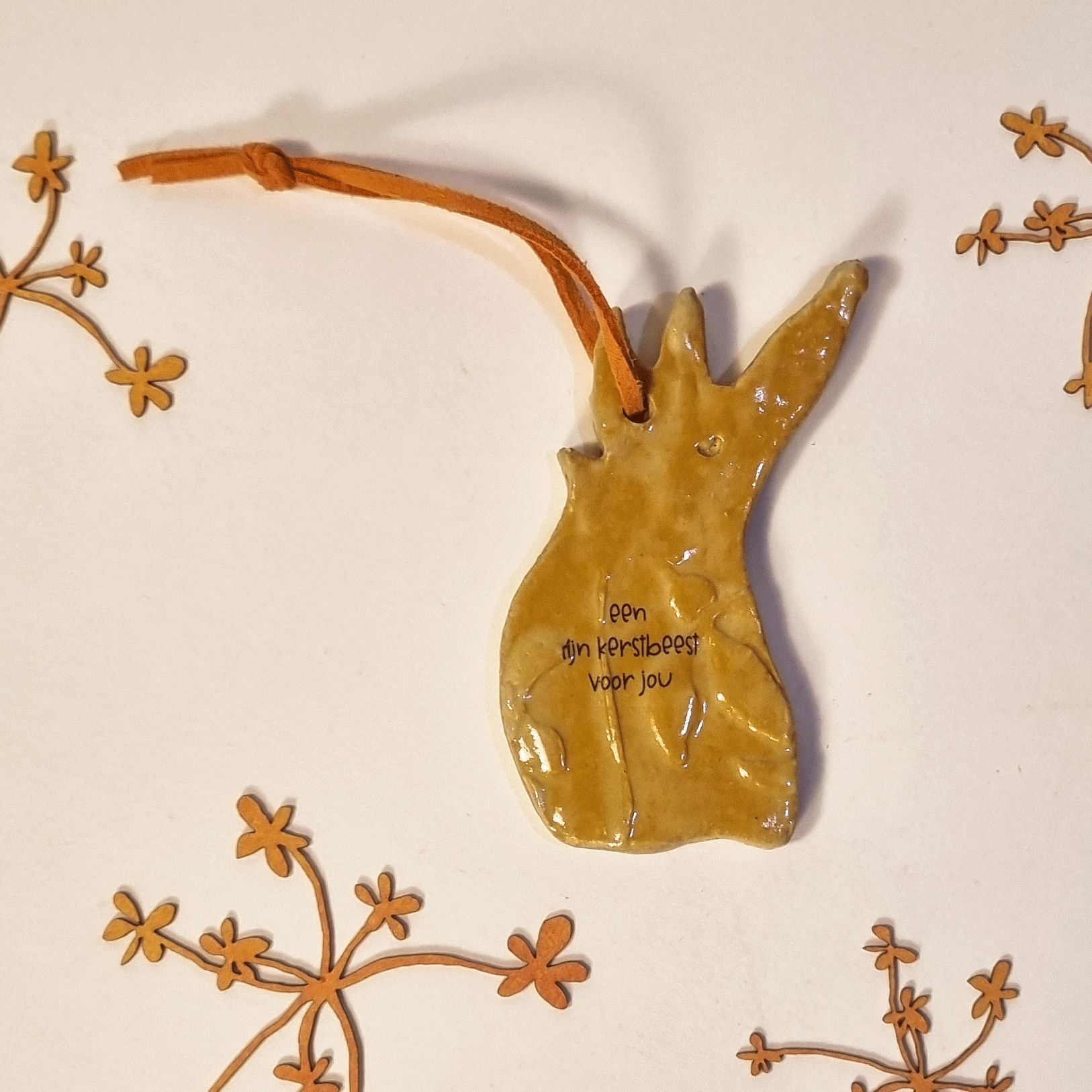 kerstbeest hanger vos