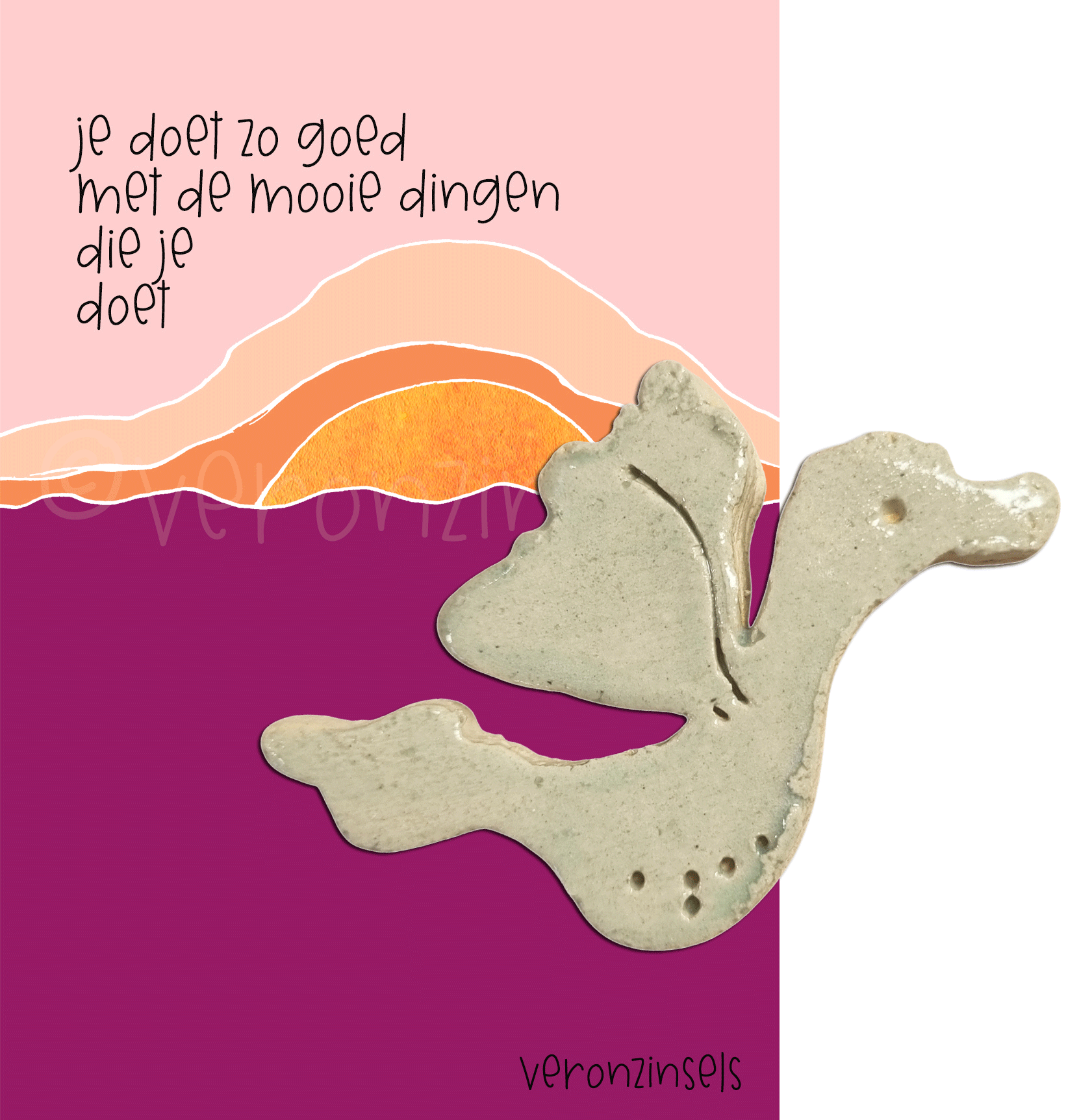 strandschatje met magneet mooiedingendoener