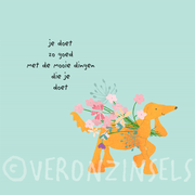 blok aan je muur mooiedingendoener