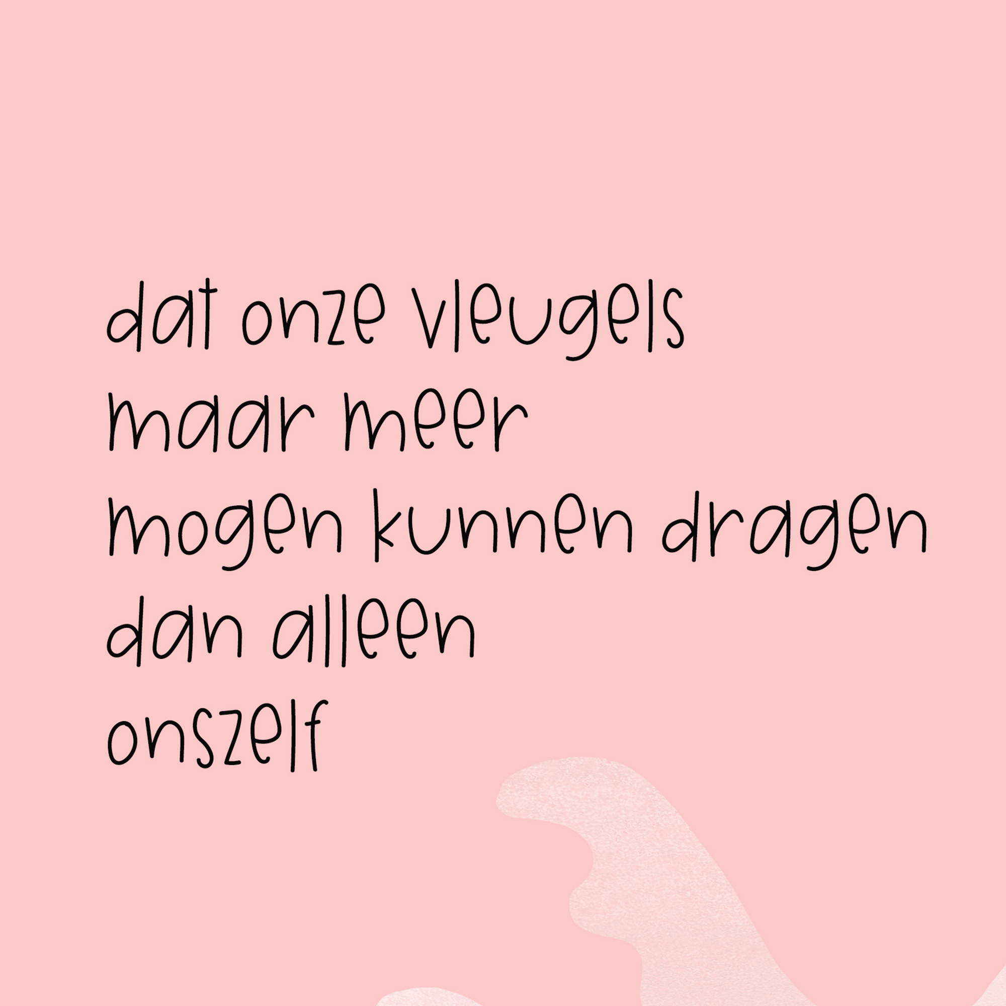 wenskaart dragen