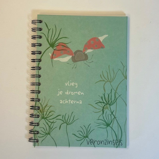 notitieboek vlieg