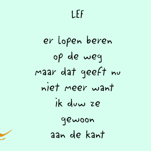 kaart lef