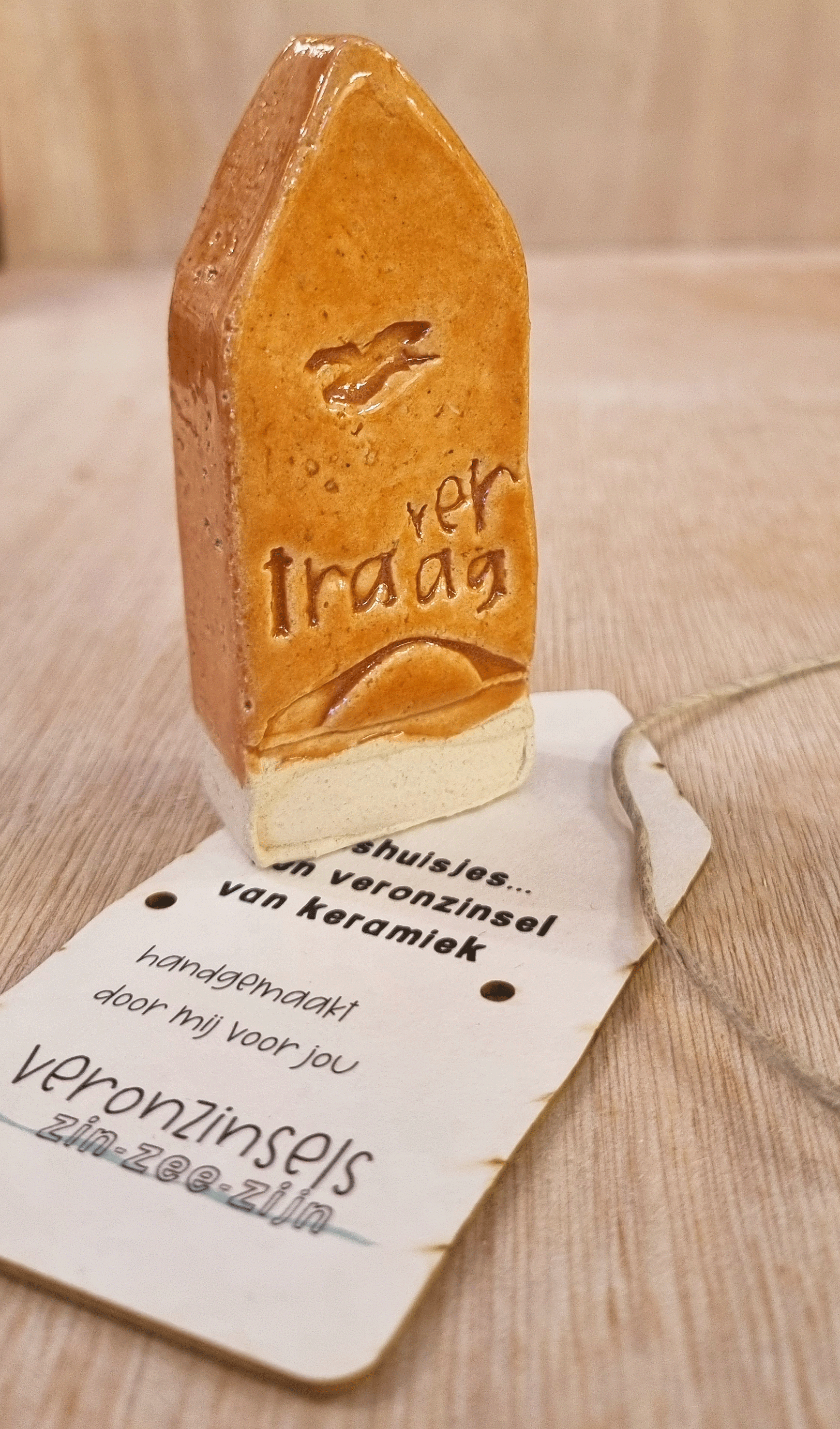 strandhuisje vertraag