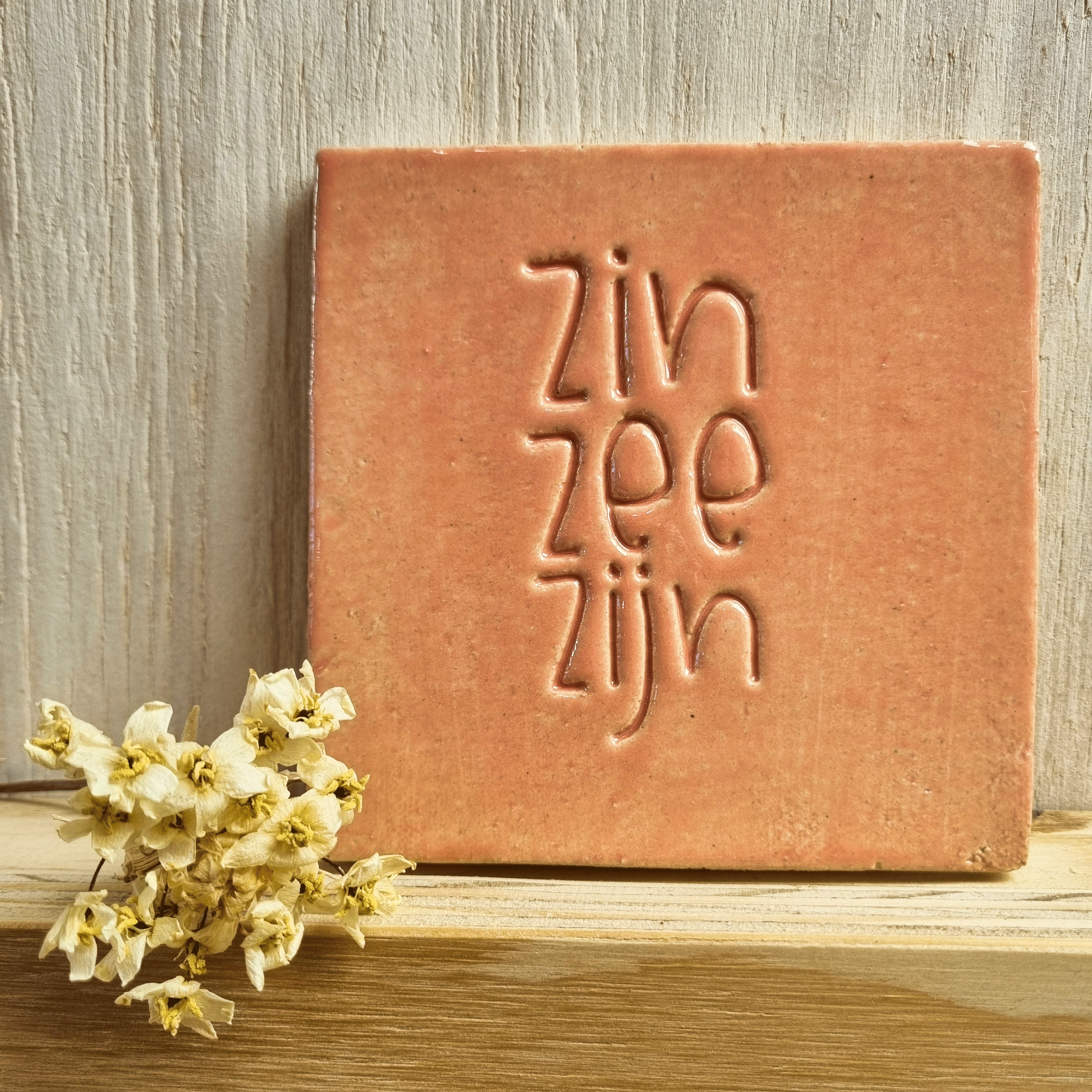 mooiewoordentegel zin zee zijn