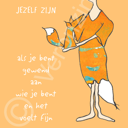 kaart jezelf zijn