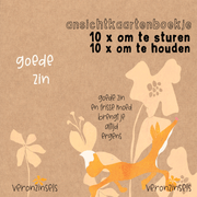 ansichtkaartenboekje goede zin