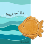 strandschatje met magneet zeeeee